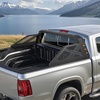 image:imageVEVOR Truck Bed Roll Bar Universal Adjustable Sport Bar with Luggage Rack for FullSize Pickup 19972024 Ford F150 Carbon Steel Construction with LED Brake Light RustResistant CoatingFits Full Size  MidSize Truck