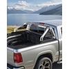 image:imageVEVOR Truck Bed Roll Bar Universal Adjustable Sport Bar with Luggage Rack for FullSize Pickup 19972024 Ford F150 Carbon Steel Construction with LED Brake Light RustResistant CoatingFits Full Size  MidSize Truck