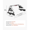 image:imageVEVOR Truck Bed Roll Bar Universal Adjustable Sport Bar with Luggage Rack for FullSize Pickup 19972024 Ford F150 Carbon Steel Construction with LED Brake Light RustResistant CoatingFits Full Size  MidSize Truck
