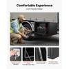 image:imageVEVOR Underbody Truck Tool Box 18 x 12 x 14 Inch Heavy Duty Steel Trailer Storage Box with Lock amp Keys Waterproof Trailer Storage Organizer Under Body Chest with THandle for Truck Van SUV Black362424