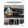 image:imageVEVOR Underbody Truck Tool Box 18 x 12 x 14 Inch Heavy Duty Steel Trailer Storage Box with Lock amp Keys Waterproof Trailer Storage Organizer Under Body Chest with THandle for Truck Van SUV Black601818