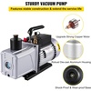 image:imageVEVOR Vacuum Pump 45CFM Vacuum Pump HVAC SingleStage Rotary Vane Vacuum Pump 13HP 5PA Ultimate Air Conditioning Refrigerant Vacuum Pump12 CFM 1Stage