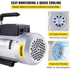 image:imageVEVOR Vacuum Pump 45CFM Vacuum Pump HVAC SingleStage Rotary Vane Vacuum Pump 13HP 5PA Ultimate Air Conditioning Refrigerant Vacuum Pump12 CFM 1Stage
