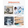 image:imageVEVOR Vacuum Pump 6 CFM HVAC 2 Stage Rotary Vane Vacuum Pump for R134a R22 R410a Systems Auto AC Vacuum Pump Kit with Oil Bottle for Automotive Air Conditioner Maintenance Resin Degassing40 CFM 1Stage