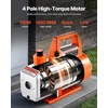 image:imageVEVOR Vacuum Pump 6 CFM HVAC 2 Stage Rotary Vane Vacuum Pump for R134a R22 R410a Systems Auto AC Vacuum Pump Kit with Oil Bottle for Automotive Air Conditioner Maintenance Resin Degassing35CFM 1Stage