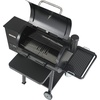 image:imageVEVOR Wood Pellet Grill Smoker 8 in 1 BBQ Grills for Outdoor Cooking 456 Square Inches Cook Area Electric Grill and Smoker with Digital Controller Meat Probe 500F Max Temperature Black580 sqinPID