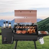 image:imageVEVOR Wood Pellet Grill Smoker 8 in 1 BBQ Grills for Outdoor Cooking 456 Square Inches Cook Area Electric Grill and Smoker with Digital Controller Meat Probe 500F Max Temperature Black456 sqinDigital