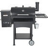 image:imageVEVOR Wood Pellet Grill Smoker 8 in 1 BBQ Grills for Outdoor Cooking 456 Square Inches Cook Area Electric Grill and Smoker with Digital Controller Meat Probe 500F Max Temperature Black580 sqinPID