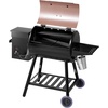image:imageVEVOR Wood Pellet Grill Smoker 8 in 1 BBQ Grills for Outdoor Cooking 456 Square Inches Cook Area Electric Grill and Smoker with Digital Controller Meat Probe 500F Max Temperature Black456 sqinDigital