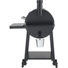 image:imageVEVOR Wood Pellet Grill Smoker 8 in 1 BBQ Grills for Outdoor Cooking 456 Square Inches Cook Area Electric Grill and Smoker with Digital Controller Meat Probe 500F Max Temperature Black580 sqinPID
