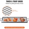 image:imageVEVOR XMarks Fire Pit Grill Grate Round Cooking Grate Heavy Duty Steel Campfire BBQ Grill Grid with Handle and Support X Wire Portable Camping Cookware for Outside Party amp Gathering 30 Inch Black44 x 15 x 1 inch Rectangle NonFoldable