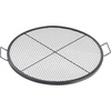 image:imageVEVOR XMarks Fire Pit Grill Grate Round Cooking Grate Heavy Duty Steel Campfire BBQ Grill Grid with Handle and Support X Wire Portable Camping Cookware for Outside Party amp Gathering 30 Inch Black36 inch Round