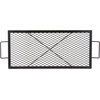 image:imageVEVOR XMarks Fire Pit Grill Grate Round Cooking Grate Heavy Duty Steel Campfire BBQ Grill Grid with Handle and Support X Wire Portable Camping Cookware for Outside Party amp Gathering 30 Inch Black32 x 15 x 1 inch Rectangle NonFoldable