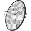 image:imageVEVOR XMarks Fire Pit Grill Grate Round Cooking Grate Heavy Duty Steel Campfire BBQ Grill Grid with Handle and Support X Wire Portable Camping Cookware for Outside Party amp Gathering 30 Inch Black36 inch Round