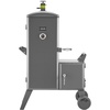 image:imageVEVOR Charcoal Offset Smoker HeavyDuty Steel BBQ Offset Smoker with Side Firebox Movable Outdoor Barbecue Smokers with 6 Adjustable Grates Thermometer amp Air Vents for Backyard Patio Party Cooking