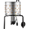 image:imageVEVOR Chicken Plucker Machine 256 in Drum 1200W amp 275RPM Electric Chicken Plucking Machine with 158 Soft Fingers amp Transport Wheels Stainless Steel Feather Remover for Processing 4 Chicks Once3 Legs  20 in