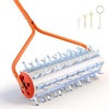 image:imageVEVOR Lake Weed Roller 141 ft Stainless Steel Lake amp Pond Weed Removal Tool Muck Razer Aquatic amp Sludge Tiller Rid Roots and Muck Buildup 6 Preassembled Stainless Steel Blades 4 Aluminum Handles12ft