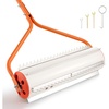 image:imageVEVOR Lake Weed Roller 141 ft Stainless Steel Lake amp Pond Weed Removal Tool Muck Razer Aquatic amp Sludge Tiller Rid Roots and Muck Buildup 6 Preassembled Stainless Steel Blades 4 Aluminum Handles18ft