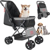 4 wheels  For Pets up to 40 Pound