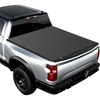 image:imageVEVOR Soft TriFold Truck Bed Tonneau Cover Compatible with 20092025 Dodge Ram 1500 Incl Classic amp New 57 ft 674 in Bed Fleetside Without Rambox Split Tailgate and Track System Waterproof64ft