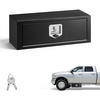 image:imageVEVOR Underbody Truck Tool Box 18 x 12 x 14 Inch Heavy Duty Steel Trailer Storage Box with Lock amp Keys Waterproof Trailer Storage Organizer Under Body Chest with THandle for Truck Van SUV Black271010