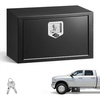 image:imageVEVOR Underbody Truck Tool Box 18 x 12 x 14 Inch Heavy Duty Steel Trailer Storage Box with Lock amp Keys Waterproof Trailer Storage Organizer Under Body Chest with THandle for Truck Van SUV Black241214