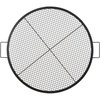 image:imageVEVOR XMarks Fire Pit Grill Grate Round Cooking Grate Heavy Duty Steel Campfire BBQ Grill Grid with Handle and Support X Wire Portable Camping Cookware for Outside Party amp Gathering 30 Inch Black36 inch Round