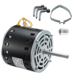 image:imageVEVOR 13HP Furnace Blower Motor 110120V 44Amps 1075RPM 4 Speeds CWCCW Rotation 48 Frame 52 Shaft Length 5F370V Capacitor  11 Hold Hoop1