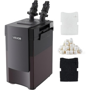 image:imageVEVOR 264GPH Canister Filter 2Stage External Aquarium Filter with Powerful Pump Quite Water Circulation Cleaning Machine with Media for Fish Tanks and Aquariums Up to 75 Gallons for Freshwater317 GPH
