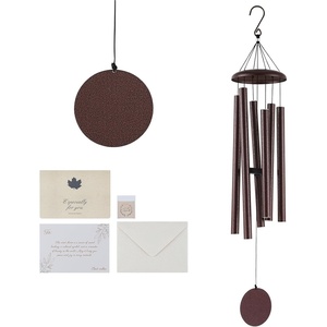 image:imageVEVOR 45 Memorial Wind Chimes for Outside  Professional Deep Tone Gift for Mothers Day Fathers Day Birthdays D Key Tuned Outdoor Chimes with Bronze Finish Sympathy Gift for Loss of Loved OneBronze