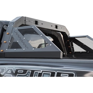 image:imageVEVOR Truck Bed Roll Bar Customized Sport Bar Chase Rack Compatible with MidSize Pickup 20202025 Jeep Gladiator JT Carbon Steel Construction with Extension Light Bracket No Rack IncludedFits Full Size  MidSize Truck