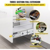 image:imageVEVOR 1 Pair Full Extension Drawer Slides 18 20 22 28 30 32 36 38 40 44 48 52 56 60 in 500 lbs Load Capacity Locking Drawer Slides Ball Bearing with Lock Side Mount Drawer Slide Rail40 inch