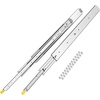 image:imageVEVOR 1 Pair Full Extension Drawer Slides 18 20 22 28 30 32 36 38 40 44 48 52 56 60 in 500 lbs Load Capacity Locking Drawer Slides Ball Bearing with Lock Side Mount Drawer Slide Rail38 inch