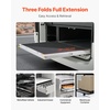 image:imageVEVOR 1 Pair Full Extension Drawer Slides 18 20 22 28 30 32 36 38 40 44 48 52 56 60 in 500 lbs Load Capacity Locking Drawer Slides Ball Bearing with Lock Side Mount Drawer Slide Rail