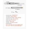 image:imageVEVOR 1 Pair Full Extension Drawer Slides 18 20 22 28 30 32 36 38 40 44 48 52 56 60 in 500 lbs Load Capacity Locking Drawer Slides Ball Bearing with Lock Side Mount Drawer Slide Rail36 Inch