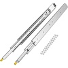 image:imageVEVOR 1 Pair Full Extension Drawer Slides 18 20 22 28 30 32 36 38 40 44 48 52 56 60 in 500 lbs Load Capacity Locking Drawer Slides Ball Bearing with Lock Side Mount Drawer Slide Rail40 inch