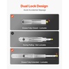 image:imageVEVOR 1 Pair Full Extension Drawer Slides 18 20 22 28 30 32 36 38 40 44 48 52 56 60 in 500 lbs Load Capacity Locking Drawer Slides Ball Bearing with Lock Side Mount Drawer Slide Rail36 Inch
