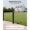 image:imageVEVOR 18 Stainless Steel Cable Railing Kit 600 FT 316 Marine Aircraft Cable With Cutter and Gloves 1600 lbs Breaking Strength 7x7 Strands for Handrail Stair Decking Fence Outdoors18 Cable
