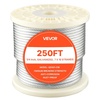 image:imageVEVOR 18 Stainless Steel Cable Railing Kit 600 FT 316 Marine Aircraft Cable With Cutter and Gloves 1600 lbs Breaking Strength 7x7 Strands for Handrail Stair Decking Fence Outdoors14 Cable
