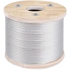 image:imageVEVOR 18 Stainless Steel Cable Railing Kit 600 FT 316 Marine Aircraft Cable With Cutter and Gloves 1600 lbs Breaking Strength 7x7 Strands for Handrail Stair Decking Fence Outdoors316 T304