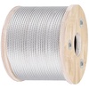 image:imageVEVOR 18 Stainless Steel Cable Railing Kit 600 FT 316 Marine Aircraft Cable With Cutter and Gloves 1600 lbs Breaking Strength 7x7 Strands for Handrail Stair Decking Fence Outdoors316 T304