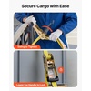 image:imageVEVOR 18PCS E Track Ratchet Strap 2 x 15ETrack Straps 4400 LBS Breaking Strength Polyester Webbing amp Spring Fitting amp Ratchets Durable TieDowns for Tires Motorcycles Trailers Loads Yellow  4400 LBS Breaking Strength Polyester Webbing Spring Fitting amp Ratchets For Tires Motorcycles Trailers Loads Yellow2 x 30