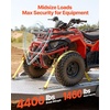 image:imageVEVOR 18PCS E Track Ratchet Strap 2 x 15ETrack Straps 4400 LBS Breaking Strength Polyester Webbing amp Spring Fitting amp Ratchets Durable TieDowns for Tires Motorcycles Trailers Loads Yellow  4400 LBS Breaking Strength Polyester Webbing Spring Fitting amp Ratchets For Tires Motorcycles Trailers Loads Yellow2 x 15