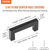 image:imageVEVOR 30 Pack Black Cabinet Pulls 503in  128mm Center to Center Kitchen Cabinet Drawer Rust and ScratchResistant Hardware Stainless Steel Door Handles for Kitchen Bathroom Bar Hardware Matte3 inch Hole Centers76mm