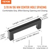 image:imageVEVOR 30 Pack Black Cabinet Pulls 503in  128mm Center to Center Kitchen Cabinet Drawer Rust and ScratchResistant Hardware Stainless Steel Door Handles for Kitchen Bathroom Bar Hardware Matte378 inch Hole Centers96mm