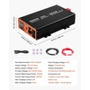 image:imageVEVOR 3000W Sump Pump Battery Backup System LCD Display Auto Switches to Battery Inverter Power for Sump Pump Pure Sine Wave for Basement Protection Emergency and Power Outage Battery Not Include2000W