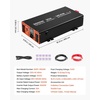 image:imageVEVOR 3000W Sump Pump Battery Backup System LCD Display Auto Switches to Battery Inverter Power for Sump Pump Pure Sine Wave for Basement Protection Emergency and Power Outage Battery Not Include3000W
