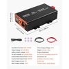 image:imageVEVOR 3000W Sump Pump Battery Backup System LCD Display Auto Switches to Battery Inverter Power for Sump Pump Pure Sine Wave for Basement Protection Emergency and Power Outage Battery Not Include1500W