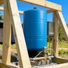 image:imageVEVOR 30Gallon Vertical Well Pressure Tank PreCharged Pressurized Water Tank for Well Pumps HeavyDuty Carbon Steel Water Storage Container for Home School Farm amp Irrigation Systems153 x 153 x 321 in