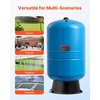 image:imageVEVOR 30Gallon Vertical Well Pressure Tank PreCharged Pressurized Water Tank for Well Pumps HeavyDuty Carbon Steel Water Storage Container for Home School Farm amp Irrigation Systems169 x 169 x 317 in